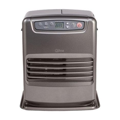 STUFA RADIANTE A COMBUSTIBILE SRE0031TC QLIMA  KW 3000 MC/H 75 CM 37X30 H.CM 43