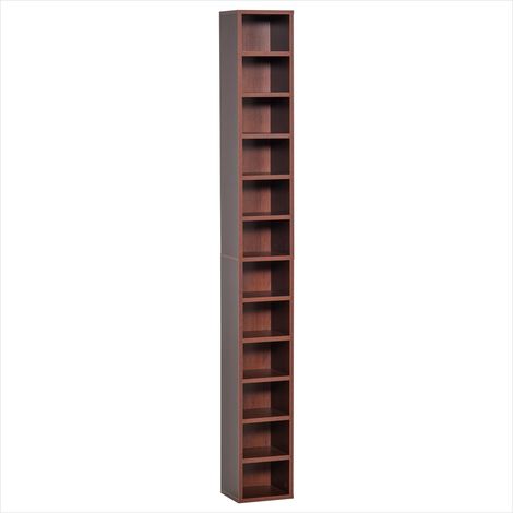 Meuble de rangement de bureau Étagère colonne en bois (1/5)