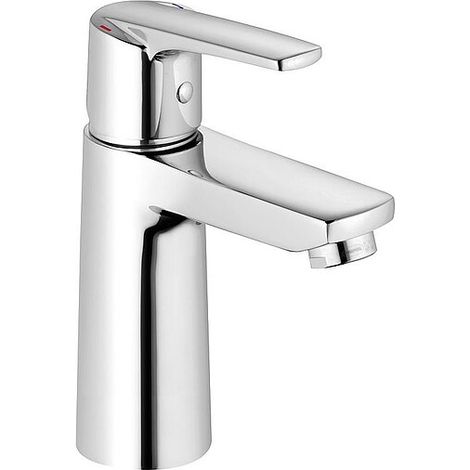 Waschtischmischer Heinrich Schulte Alpha 300, Ausladung 103 mm, chrom - Z059001-00010