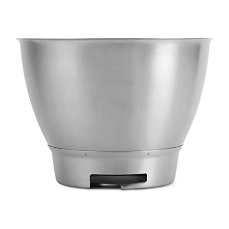 Kenwood KAT300SS Ciotola da 4,6 litri in acciaio inox CHEF SS BOWL, accessori per robot da cucina, adatta per tutti i robot da cucina Chef serie KVC3000, argento (1/2)