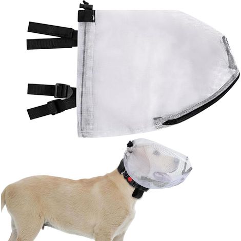 Red para perros - Nylon - 31 x 20 cm - Protección bucal con (1/5)