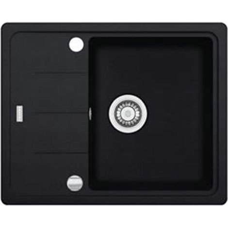 Franke Einbauspüle Basis BFG 611-62 Fragranit Black Matt (1/2)