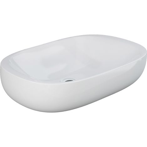 Lavabo da appoggio illusion ovale l. 60 cm (1/3)