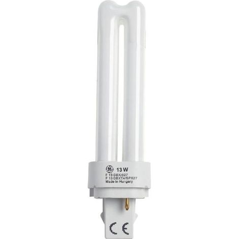 Ampoule - GE - G24d-3 - 26W - Blanc très chaud - Fluocompacte (1/4)