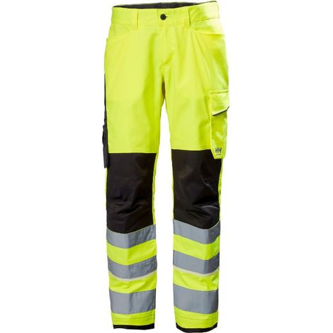 Pantalon de travail haute-visibilité classe 2 Uc-Me HELLY HANSEN 77514 - Jaune / Noir - 38 - Jambes standards (1/5)
