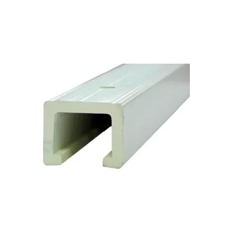 RAIL A VISSER BLANC H16XL20 1180MM