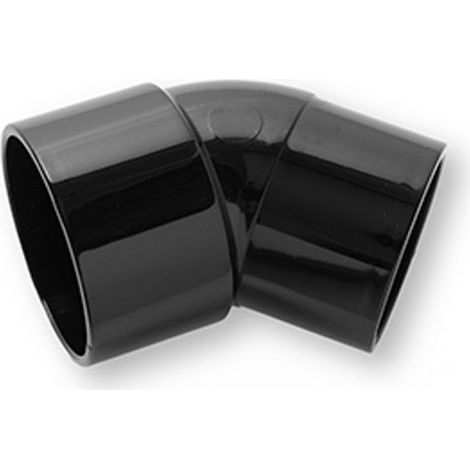 Primaplumb 40mm 45 Deg Spigot Bends - Durable Black Plumbing
