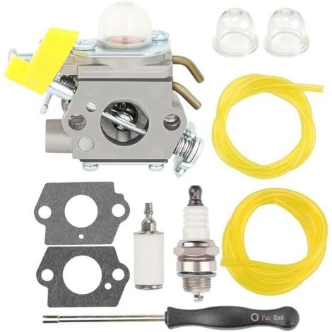 Pair Compatible avec le carburateur 308054043 pour débroussailleuse Ryobi RY28000 RY28020 CS26 RY28040 SS26 RY09053 RY28021 26CC (1/5)