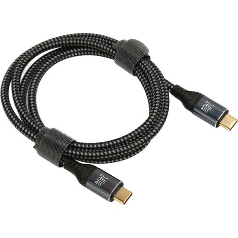 Câble USB-C vers USB-C 240W PD3.1 Charge Rapide 3.3ft avec Puce E-Mark pour Tablette (1/5)