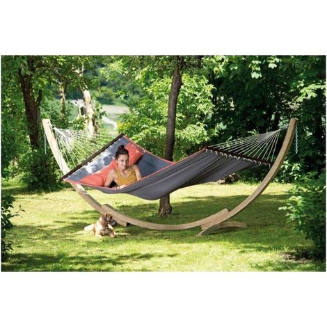Hamac Amazonas apollo soporte madera ajustable 160 kg (1/3)