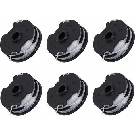 Lot de 6 bobines de rechange pour débroussailleuse sans fil Parkside PRTA 20-Li C3 IAN351753 (1/5)