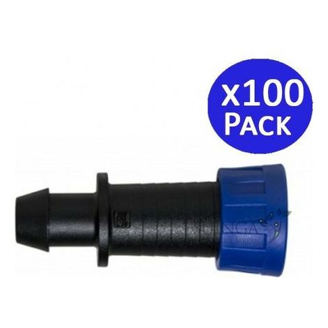 Set di 200 Uscita Scanalata 16 mm per Tubo Agricolo 16 mm (1/3)