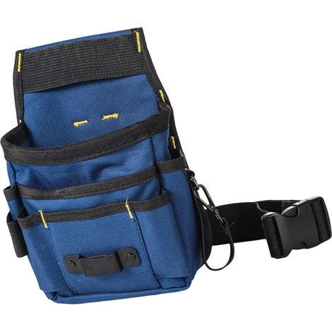 Pochette à outils avec boucle - Convient pour de multiples applications professionnelles - Accès facile - Ceinture à outils d'électricien (1/5)