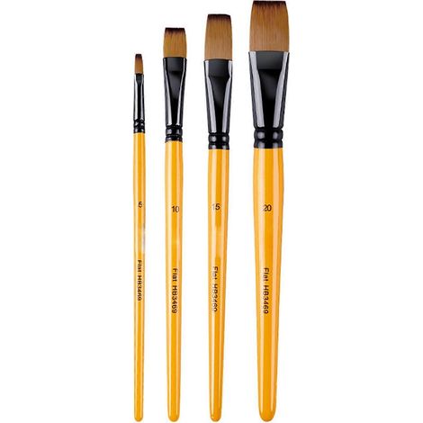 1 ensemble de pinceaux aquarelle en nylon multicolores, idéal pour les artistes et les étudiants. (1/5)