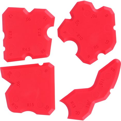 Raclette à Colle pour Aquarium et Fenêtre, Outil de Nettoyage pour Résidus d'Adhésif sur Verre (1/5)