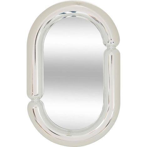 Miroir Design à Poser "Sky" 30cm Argent (1/4)