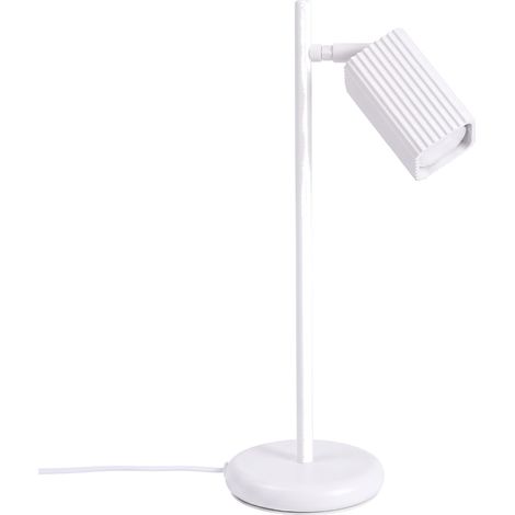 Lampada da tavolo RAYO bianca alluminio 1xGU10 Sollux (1/5)