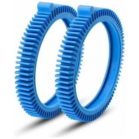 PA AIPERQ Pneu avant bleu piscine avec pièces de nettoyage de bosse 2X 4X roues de pression 2 pack 896584000-143 (1/4)