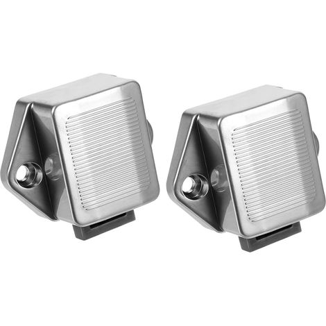 Verrous de porte sans clé UKCOCO (lot de 4) avec loquet à bouton (1/5)