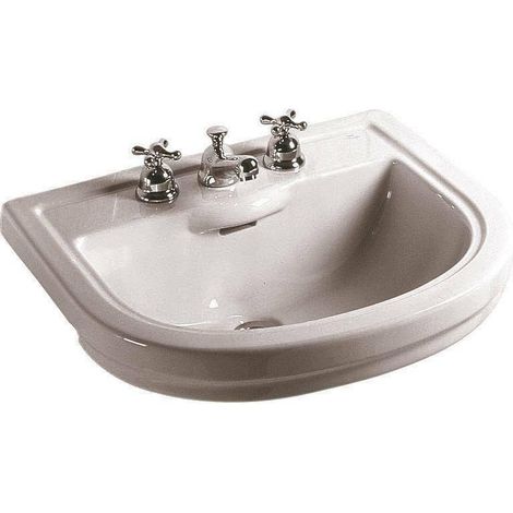 IDEAL STANDARD LAVABO 1 FORO 63X55 CALLA BIANCO EUR LOGO (1/2)