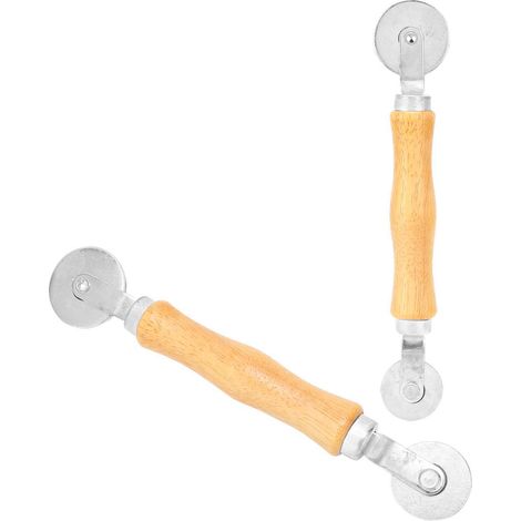 Outil d'enroulement de moustiquaire en alliage d'aluminium pour fenêtres et portes - Accessoire de rouleau à cannelures manuelles (1/5)