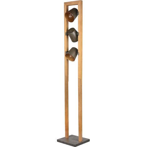 Trio, Lampadaire, Bell, 3xE14, max.25,0 W, Métal, nickel antique (1/5)