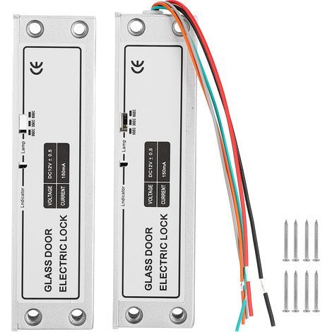 Installation de Surface de mortaise de serrure de porte de boulon électrique DC12V pour le système de contrôle d'accès de sécurité (1/5)