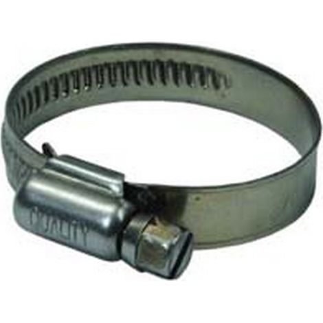 25PZ FASCETTA STRINGITUBO IN ACCIAIO INOX AISI 304 MM.10 - ø mm.50/70