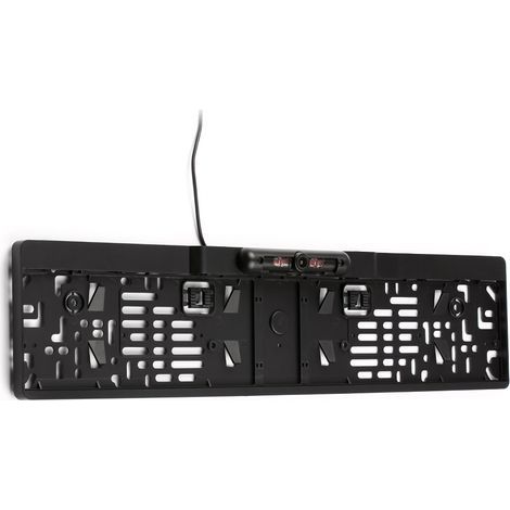 Support de montage de cadre de plaque d'immatriculation de voiture avec caméra de vue arrière LED IR, Angle de vision de 100 à 120 degrés. (1/5)
