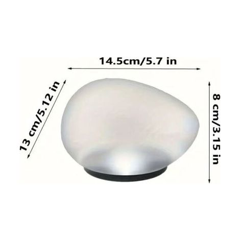 Lampe Paysagère Solaire Effet Pierre Réaliste – Éclairage Décoratif Extérieur/Intérieur pour Jardin, Pelouse et Bord de Piscine, Installation Facile (1/5)