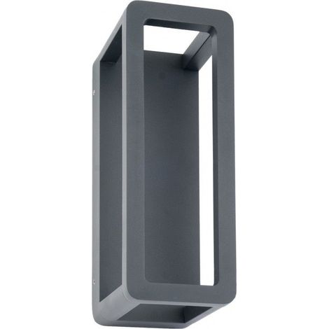 Applique esterna moderna LED 9W grigio scuro IP65 SU-MA (1/5)