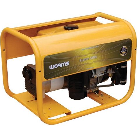 Imer - Groupe électrogène 4,3kW 230V Monophasé moteur EX 27 - WORMS à essence 4T - EXPLORER 5010 XL12