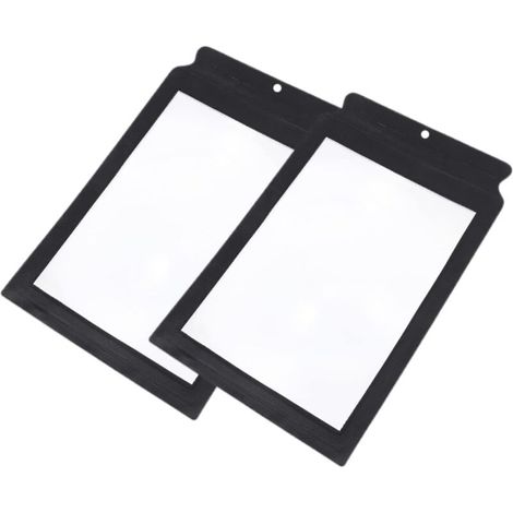 Grande loupe 3X pleine page avec cadre et format carte pour lire des livres, des cartes, des journaux, des manuels d'instructions.