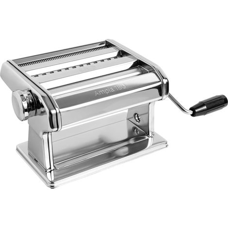 MARCATO AM-180-CLS Macchina per Pasta Manuale 180 mm in Acciaio Cromato e Alluminio Anodizzato colore Grigio (1/5)