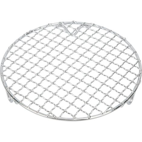 Grille de cuisson multifonction en acier inoxydable, filet pour barbecue, grille de fumage, accessoire de friteuse, support de cuisson vapeur (1/5)