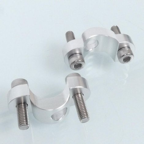 Pontet de guidon UP DESIGN pour deux roues +10mm Ø28/28 Neuf (1/3)