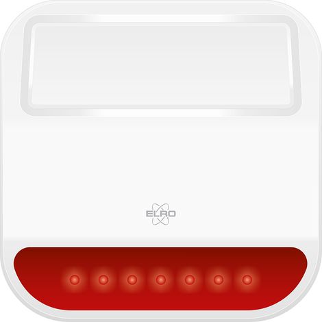 Außensirene für das ELRO AS98S Home2 Alarmsystem