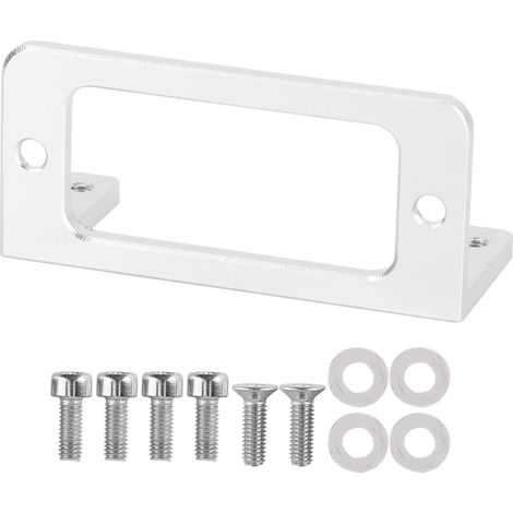 Support de servomoteur en alliage d'aluminium 20kg, plaque pour servo 3003 / MG996, fixation RC (1/5)