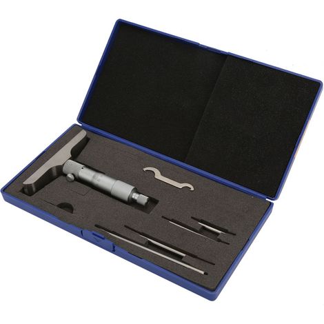 Micromètre de profondeur à tête ronde de haute précision (0‑100 mm 4 po) (1/5)