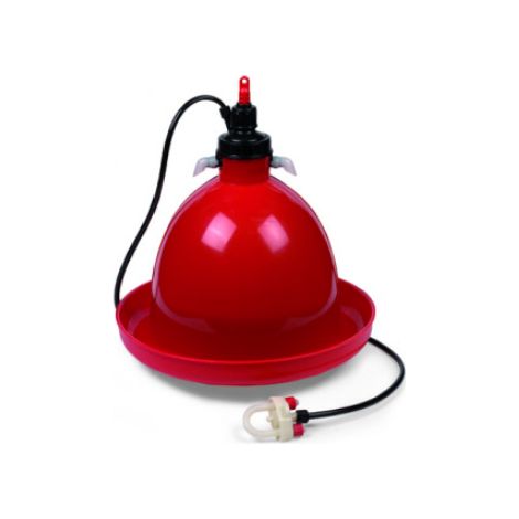Bebedero Gaun campana automatico para gallinas y aves grandes Ø 36 x 42,5 cm