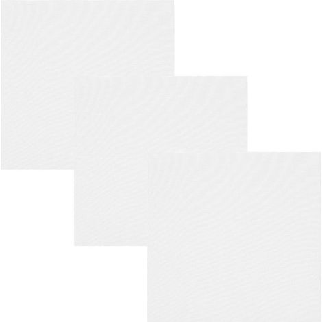 3pcs Coussinets en Silicone pour Déshydrateur Alimentaire Blanc, Tapis de Cuisson Réutilisables Petits Trous, Anti-déformation pour Fruits et Viande'-'- (1/5)