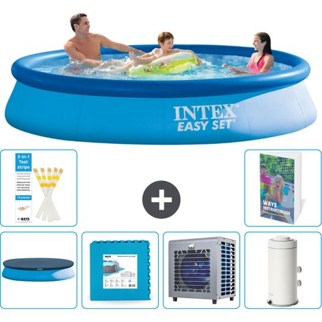 Intex Piscina Easy Set Rotonda - 366x76 cm - 7-pezzi S116 (1/5)
