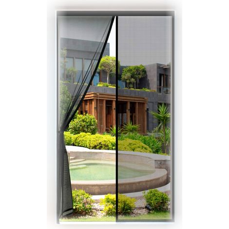 Mosquitera magnética fibra de vidrio para puertas 100x220cm (1/5)