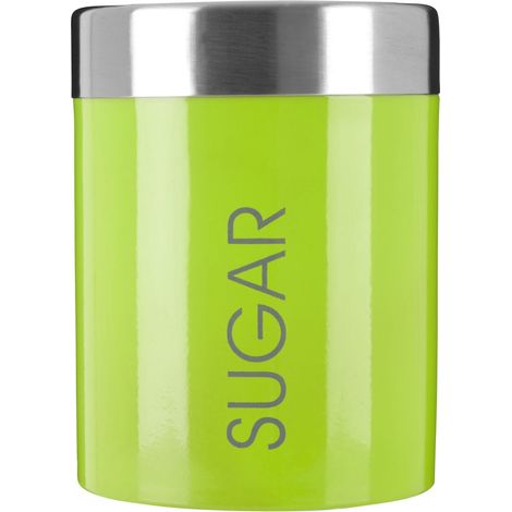 Premier Housewares Lime Green Enamel Sugar Canister (1/3)