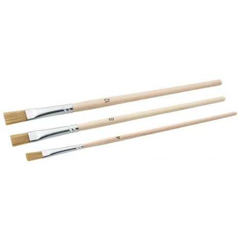 Ensemble de pinceaux d'artiste 3 pcs. 08/04/12 (1/2)