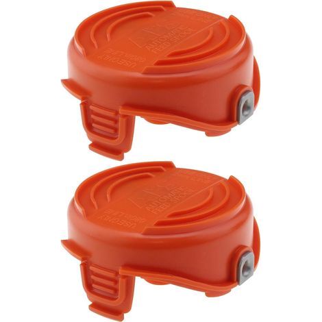 2pcs Capuchon de Bobine de Taille-Bordures Compatible avec Black & Decker GL7033 GL8033 GL9035 GL315 GL350 GL651S BGL652 90583594 Couvercle de Bobine de Débroussailleuse (1/5)