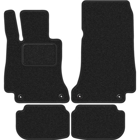 Tapis de sol en velours pour : Mercedes Classe E A238 cabriolet 4matic (2017-2023) anthracite