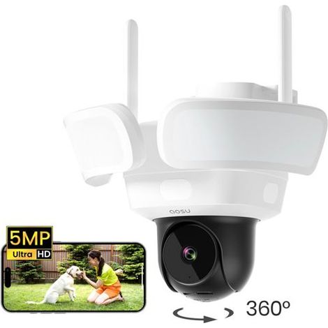 AOSU Smart Security FloodlightCam Pro