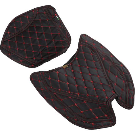 Housse de selle moto confortable, isotherme, respirante, absorbe les vibrations, compatible NC750X NC750S, rouge (1/5)