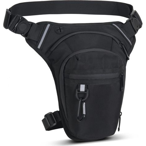 Beintasche Motorrad Herren Damen Wasserdicht mit Karabiner für Outdoor Sport (1/5)